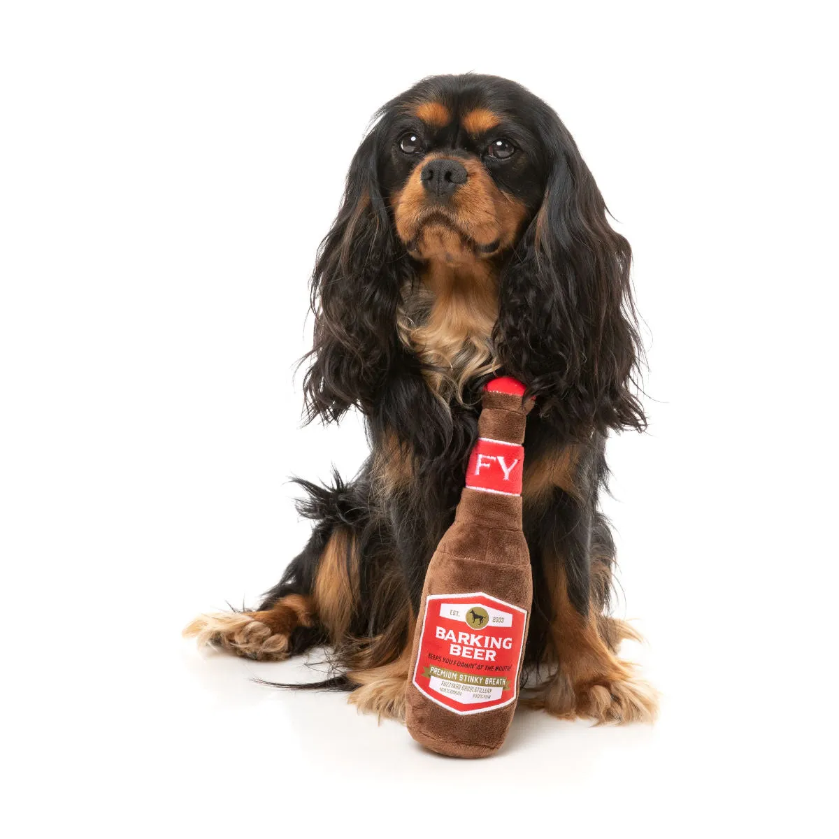 FuzzYard Barking Beer Plush