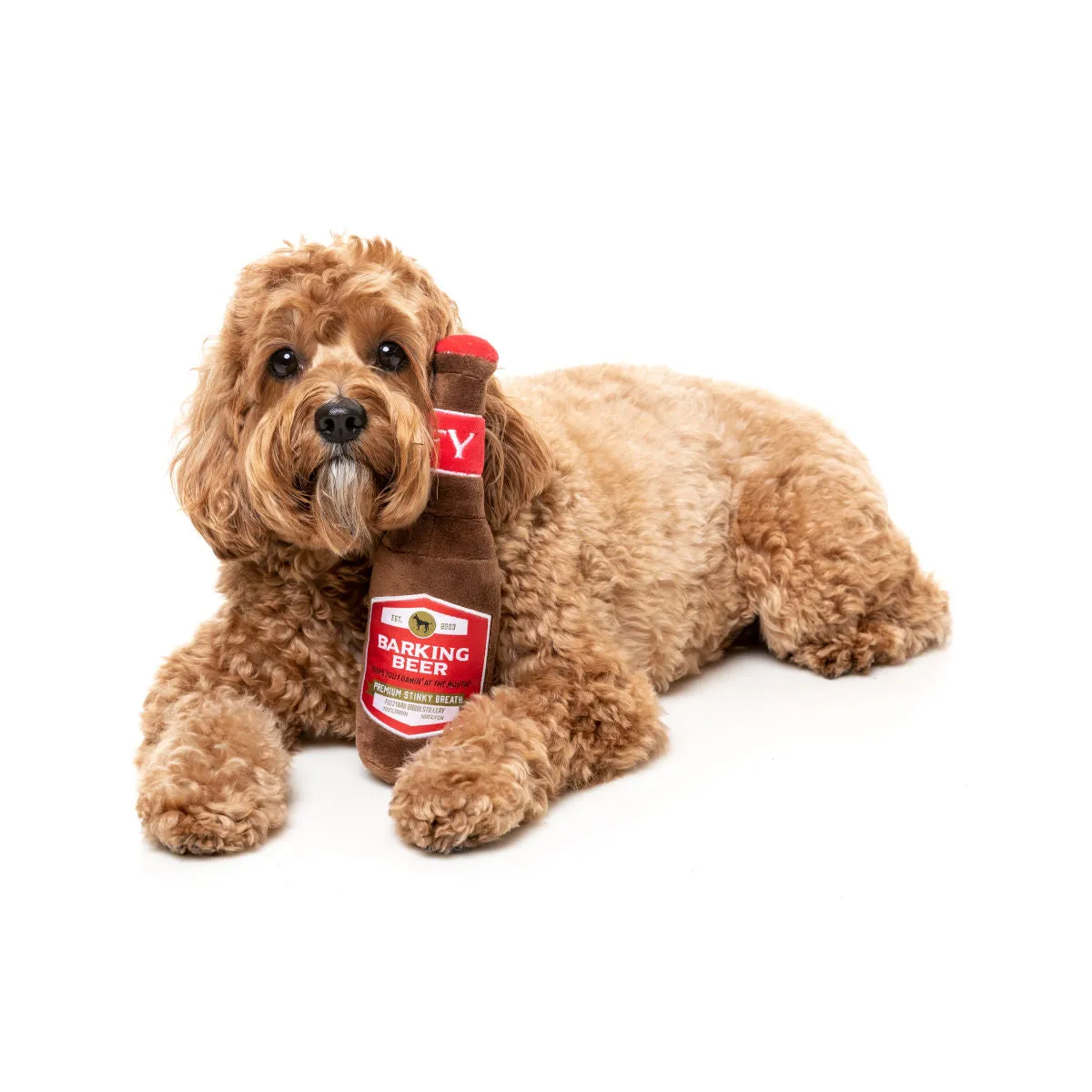 FuzzYard Barking Beer Plush