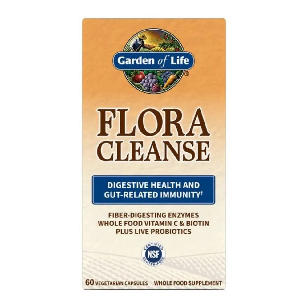 Garden Of Life Flora Cleanse 60 Veg Caps
