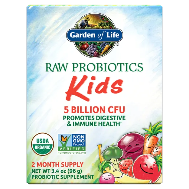 Garden of Life Raw Probiotics Kids Digestive Banana Powder