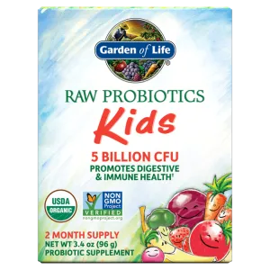 Garden of Life Raw Probiotics Kids Digestive Banana Powder