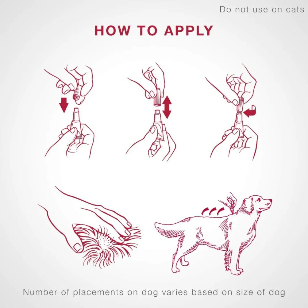 K9 Advantix II  Flea and Tick Treatment Dog X-Large