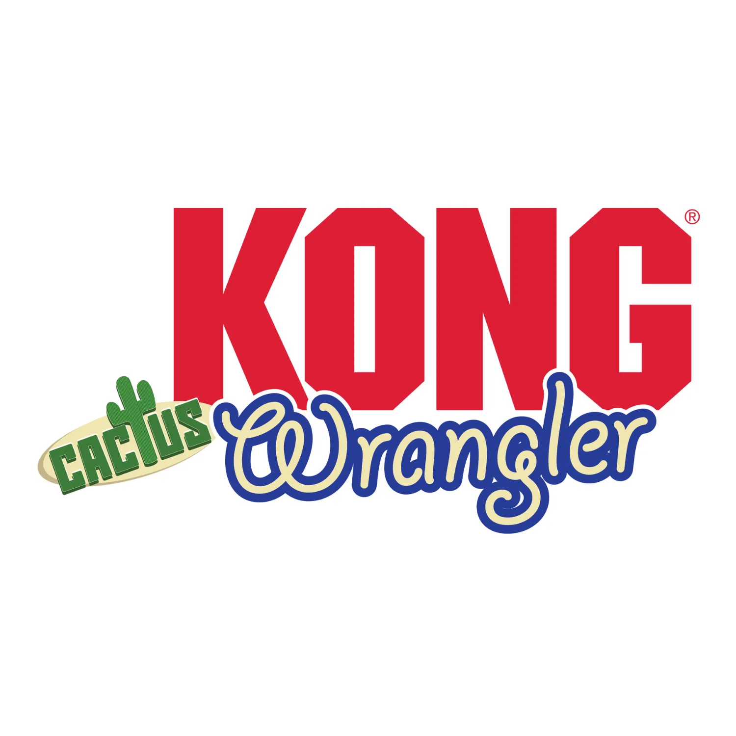 KONG Holiday Wrangler™ Cactus 2024 | Christmas Kicker Cat Toy