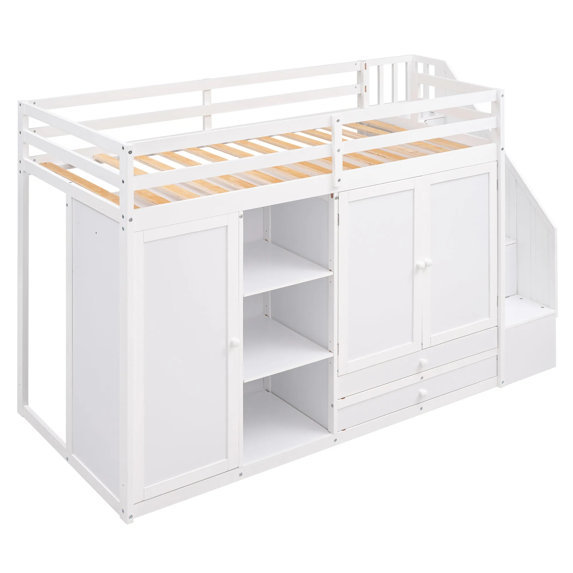 Lofty Haven: The Ultimate Storage Bed