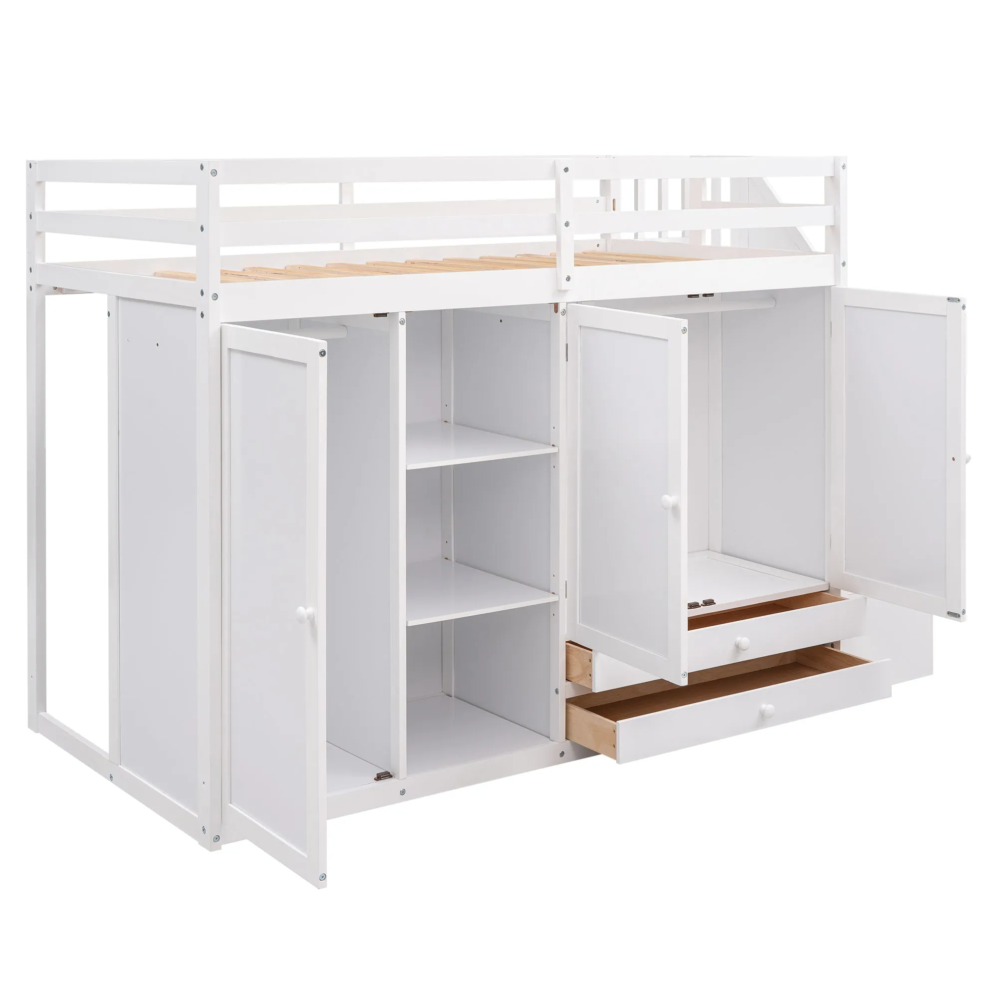 Lofty Haven: The Ultimate Storage Bed