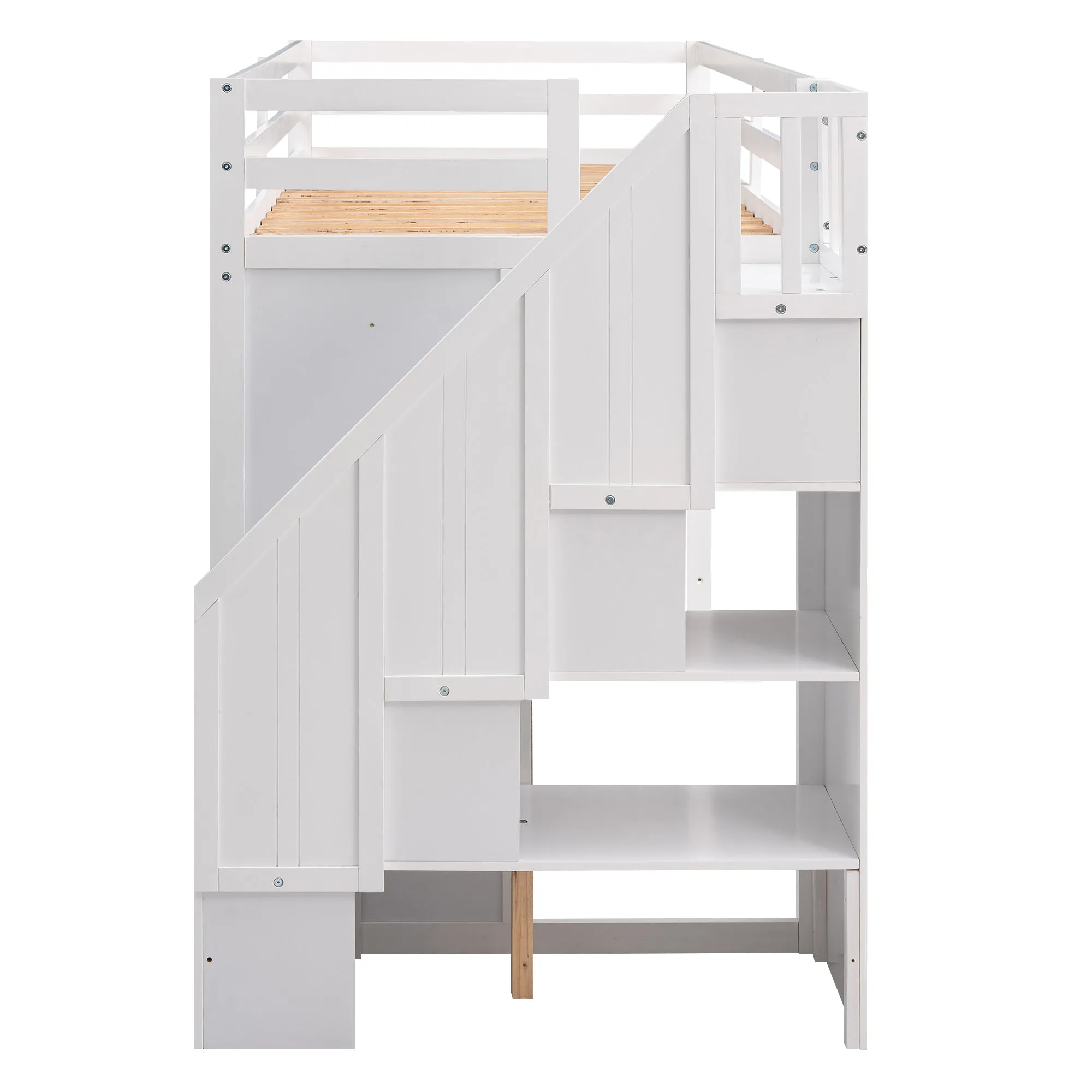 Lofty Haven: The Ultimate Storage Bed