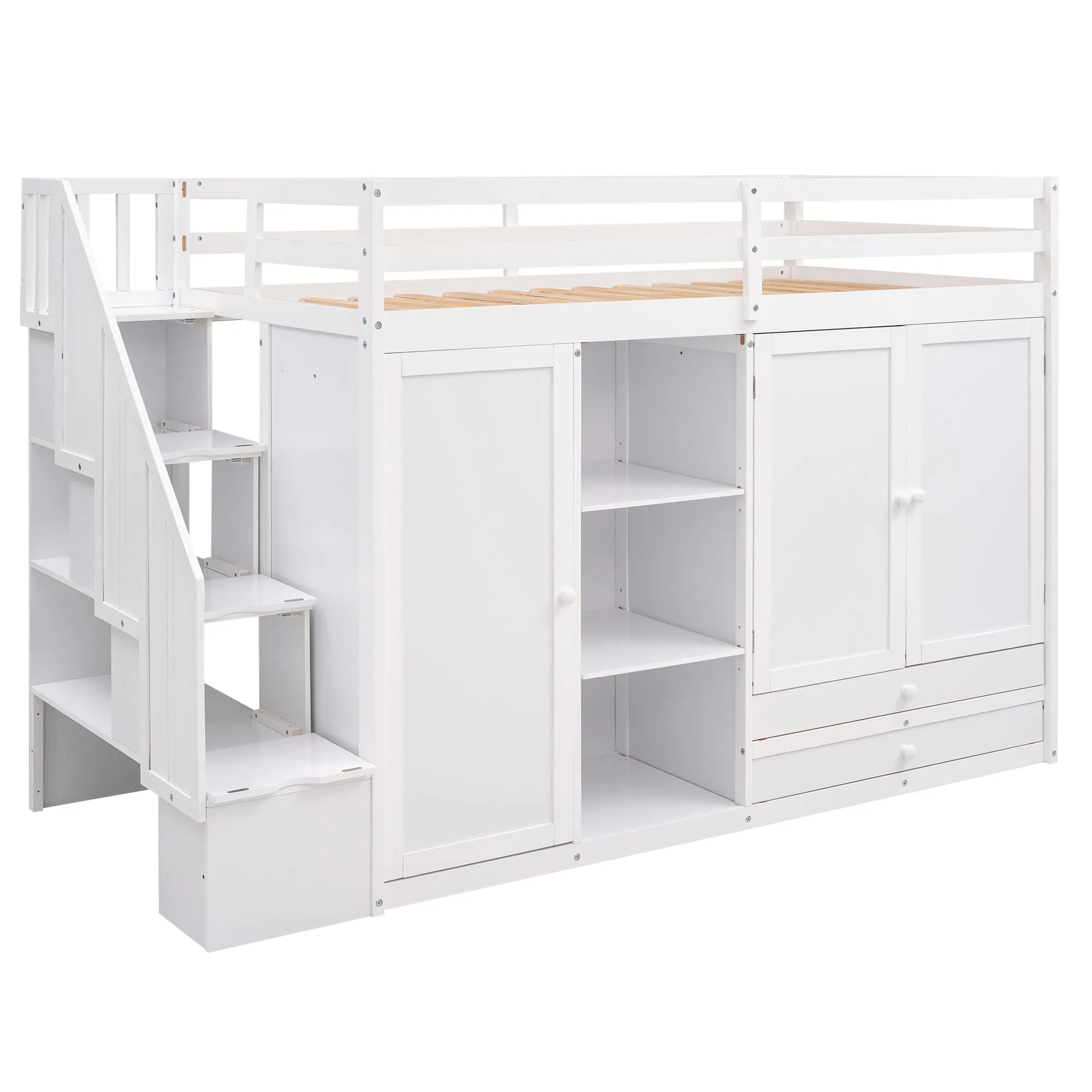 Lofty Haven: The Ultimate Storage Bed