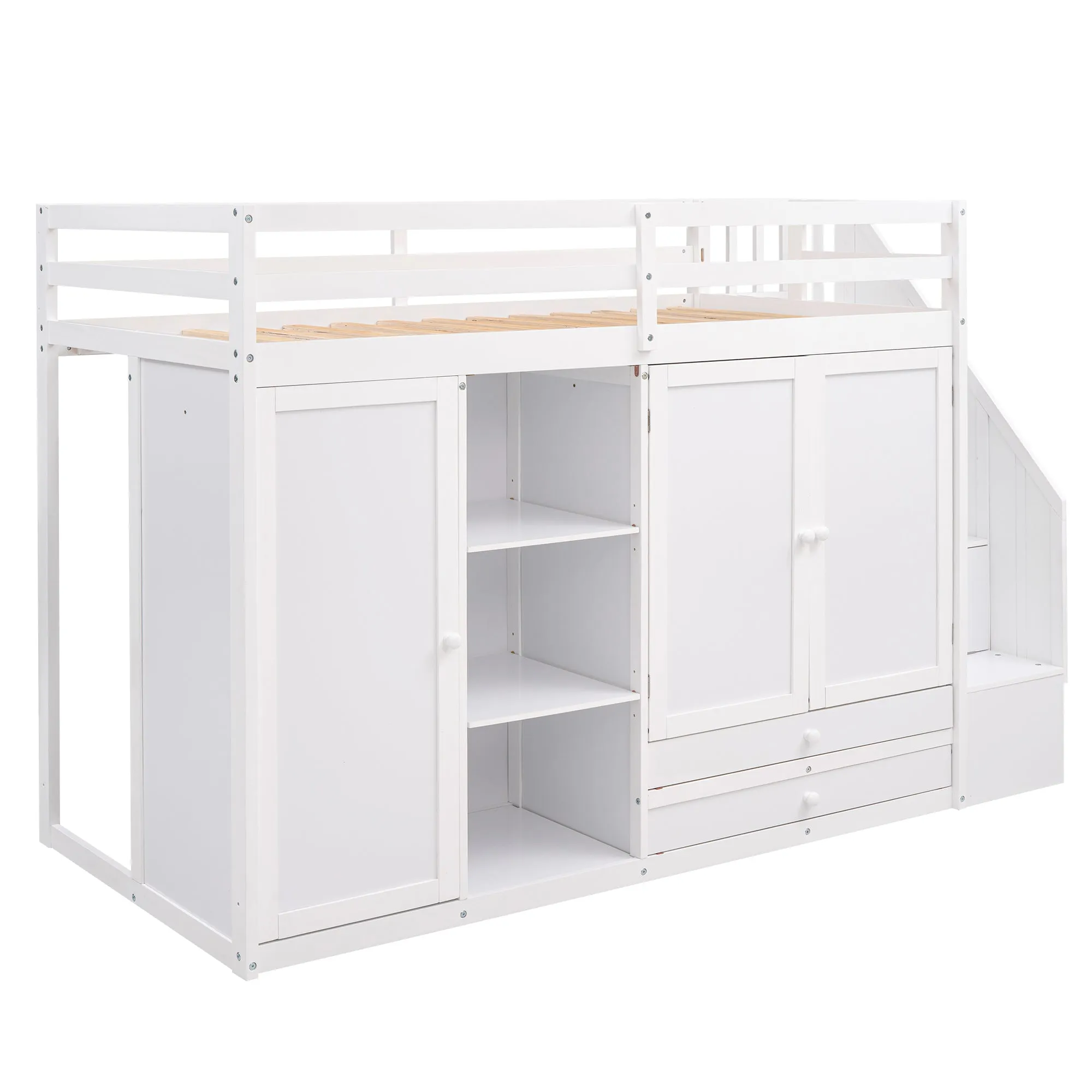 Lofty Haven: The Ultimate Storage Bed