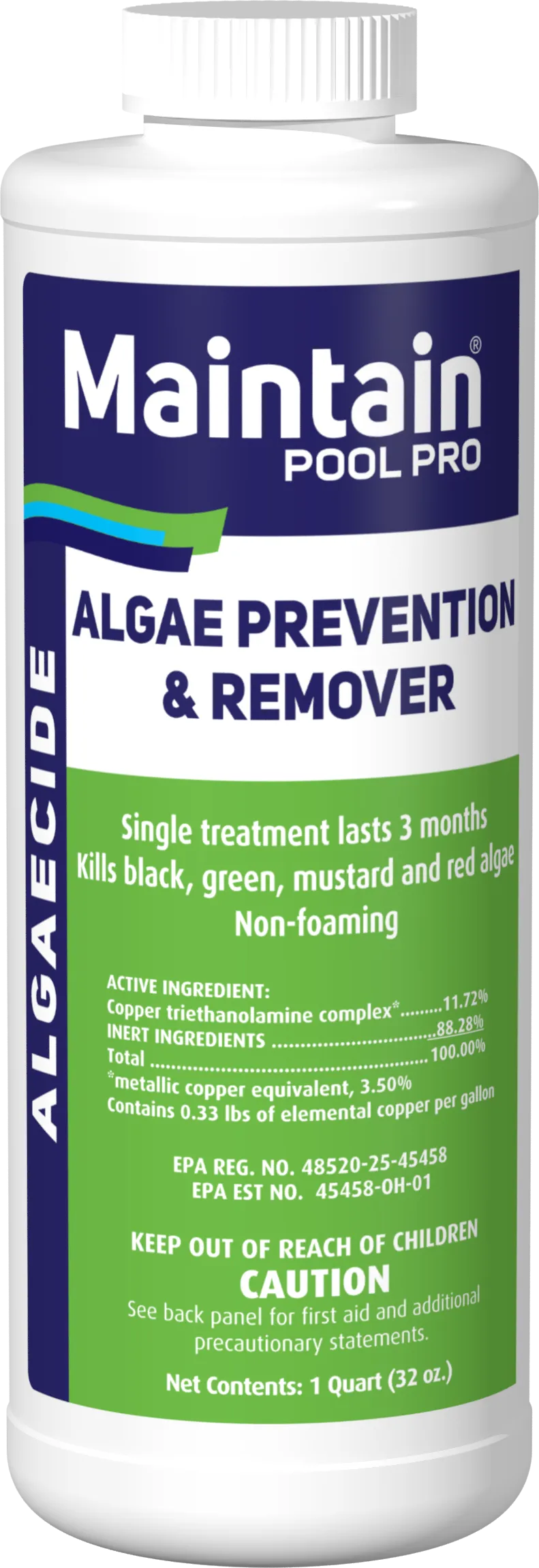 Maintain Algae Prevention & Remover 11.72% Copper Algaecide
