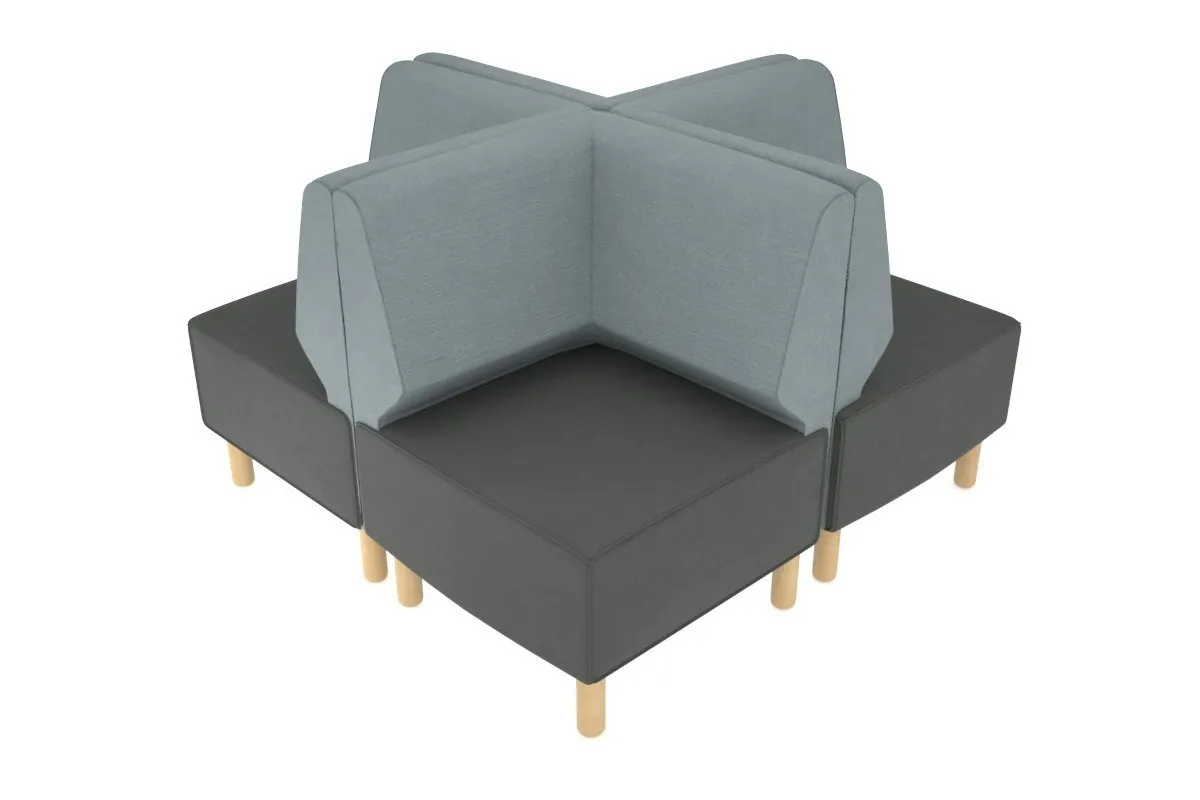 Mondo 4 Corner Back to Back Activity Lounge