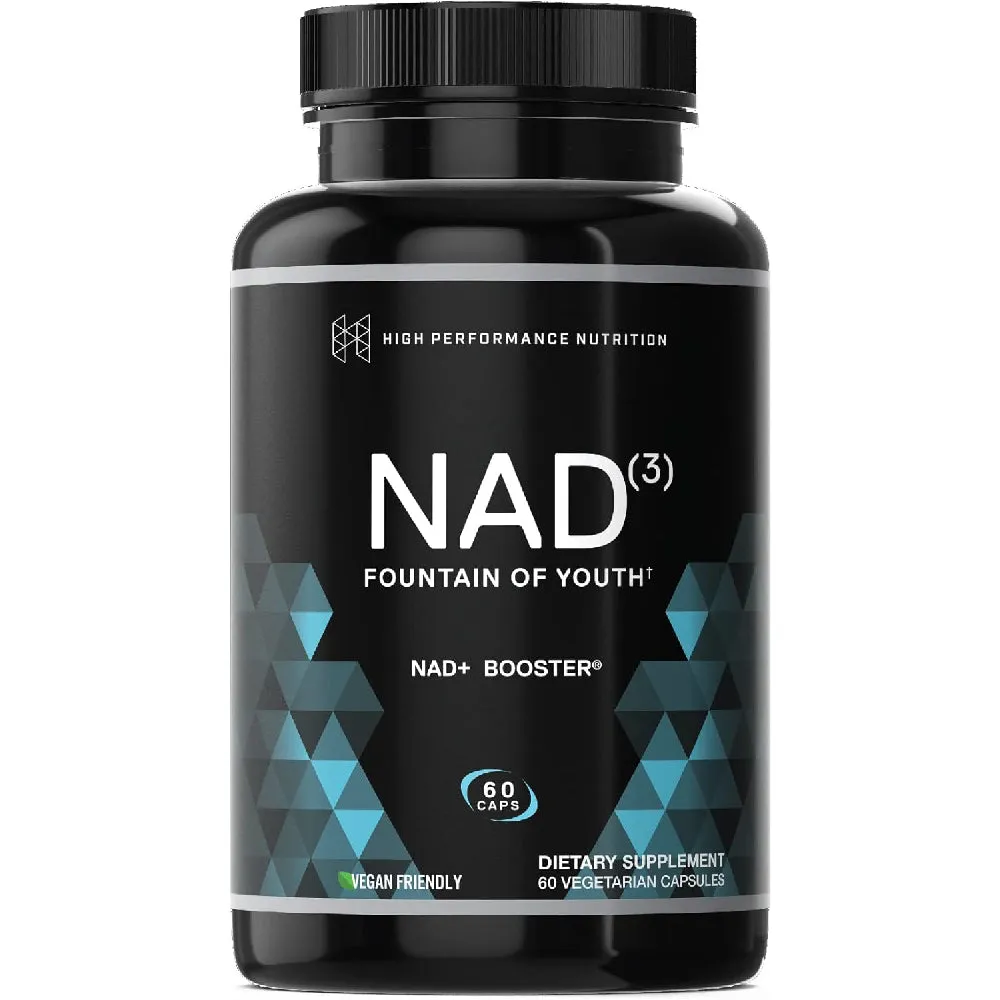 Multivitamin HPN High Performance Nutrition NAD3 NAD  Booster 311 mg, 120 capsules