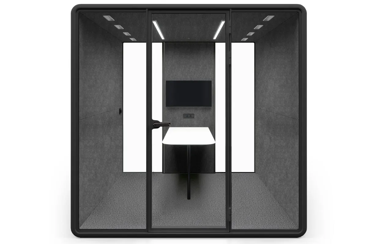 Nest 4 Person Meeting Booth [Echo Panel]