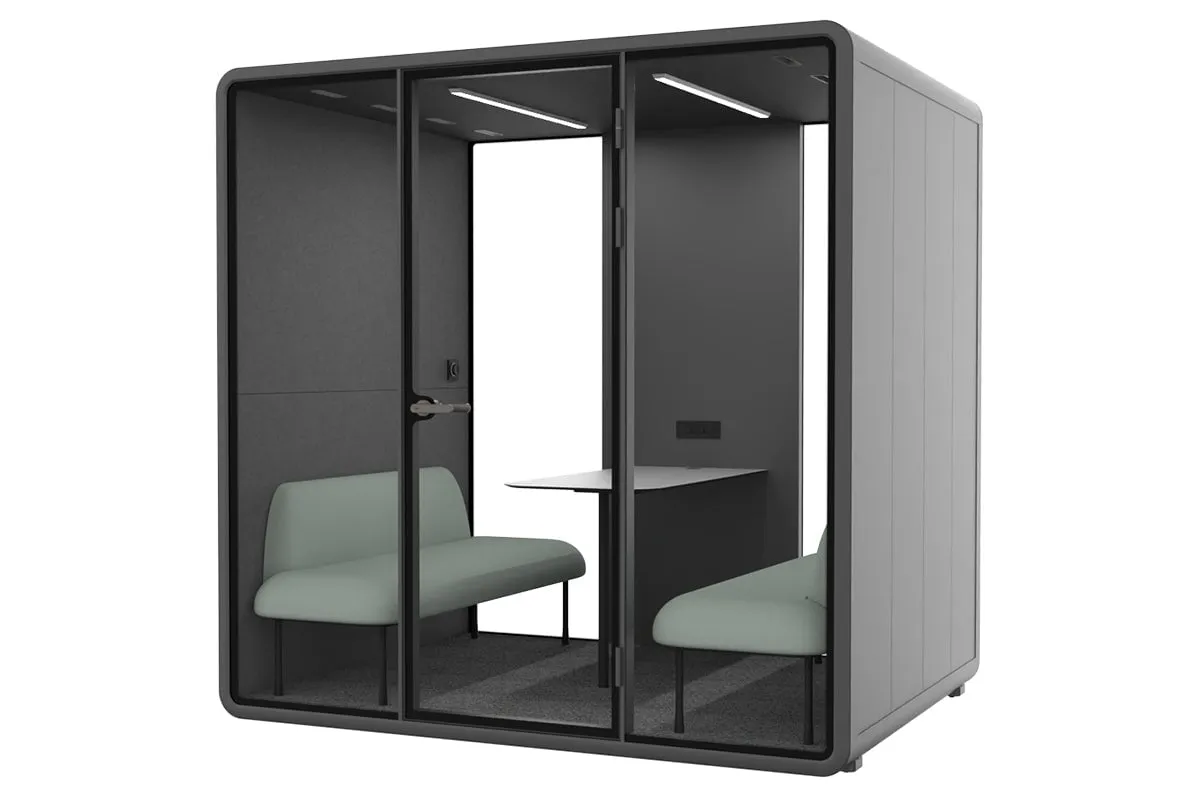 Nest 4 Person Meeting Booth [Echo Panel]