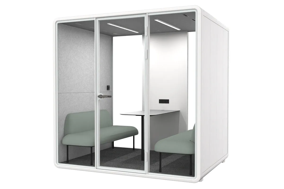 Nest 4 Person Meeting Booth [Echo Panel]