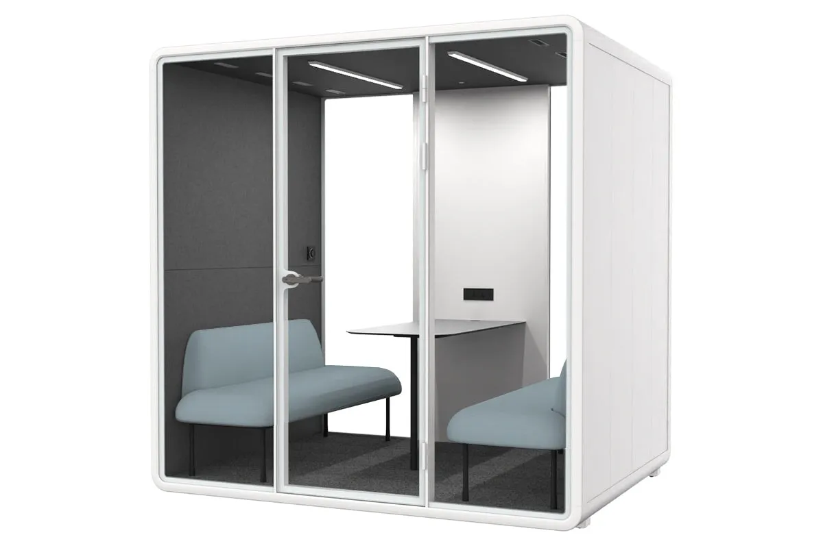 Nest 4 Person Meeting Booth [Echo Panel]