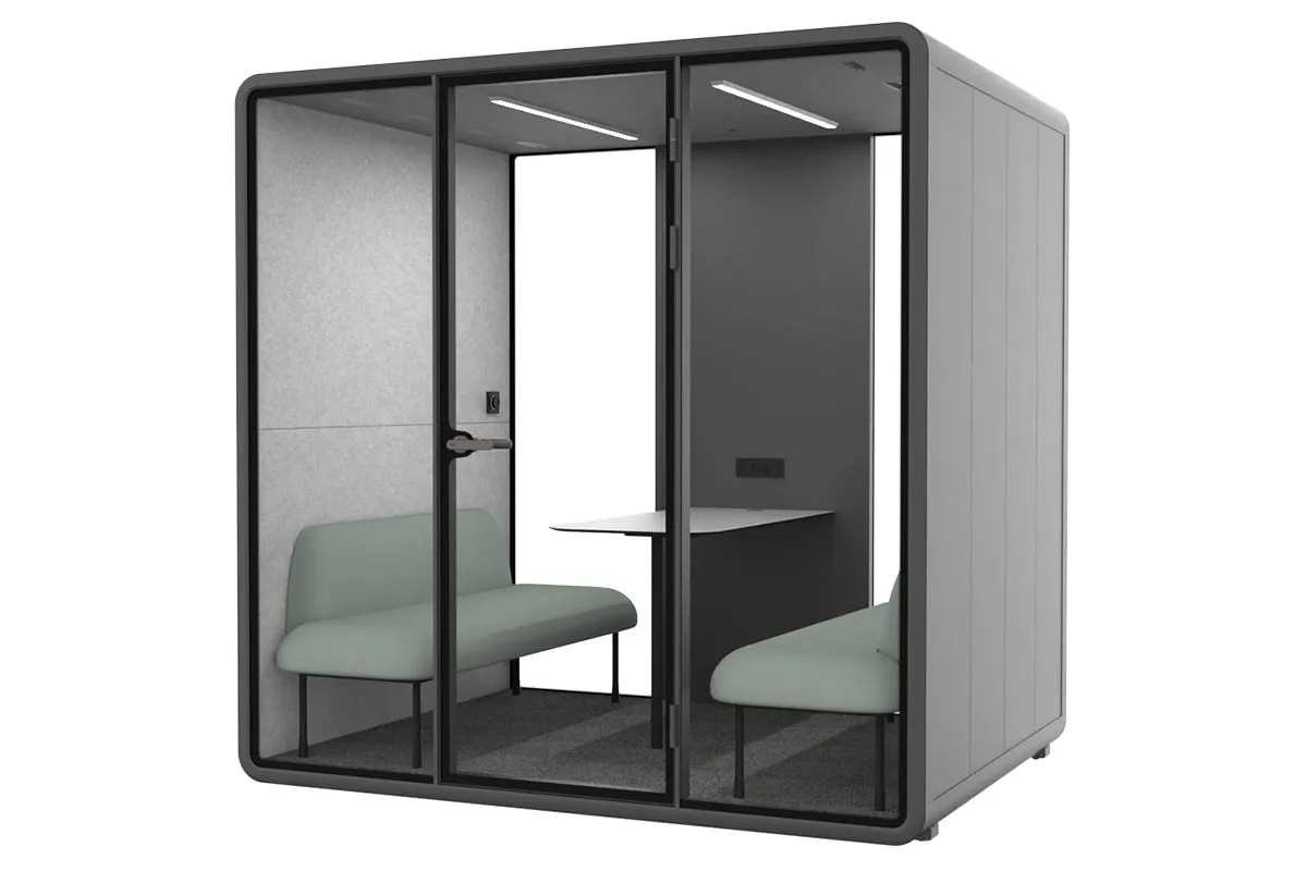 Nest 4 Person Meeting Booth [Echo Panel]
