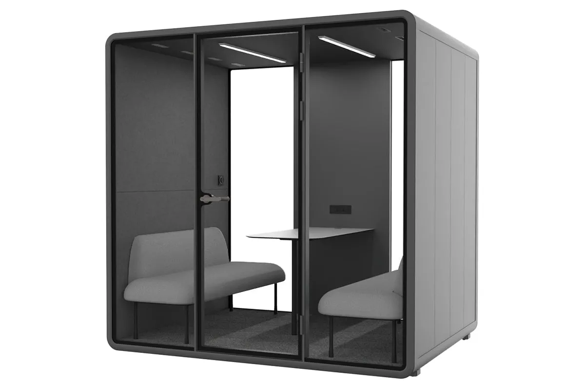 Nest 4 Person Meeting Booth [Echo Panel]