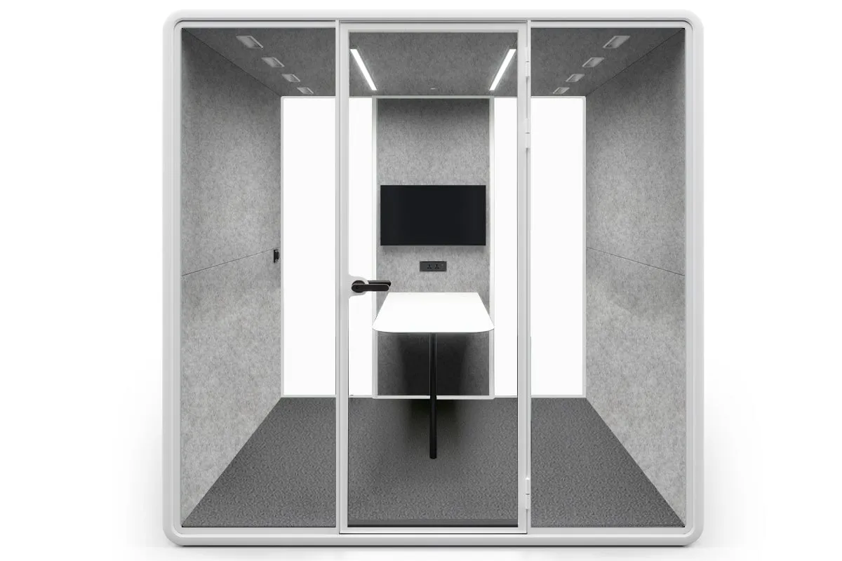 Nest 4 Person Meeting Booth [Echo Panel]