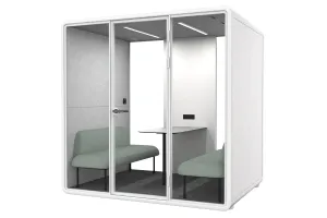 Nest 4 Person Meeting Booth [Echo Panel]