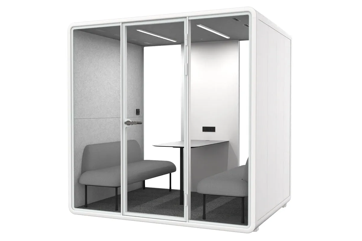 Nest 4 Person Meeting Booth [Echo Panel]