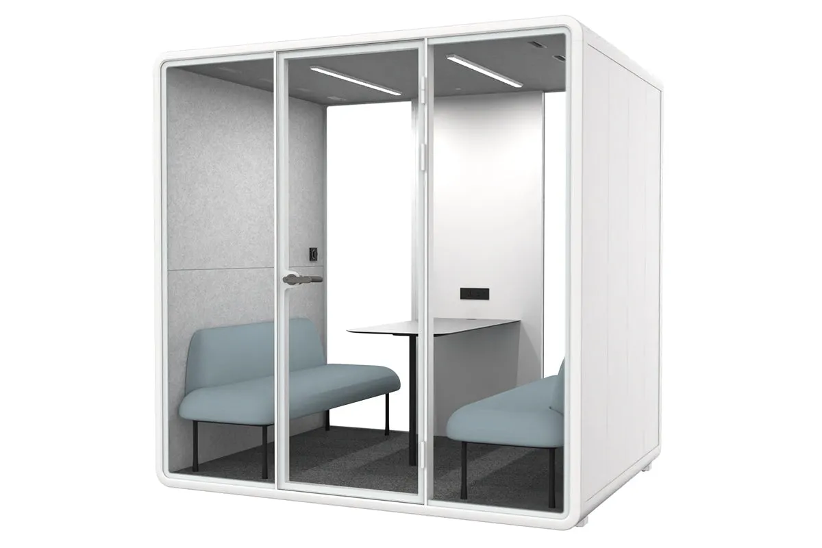 Nest 4 Person Meeting Booth [Echo Panel]