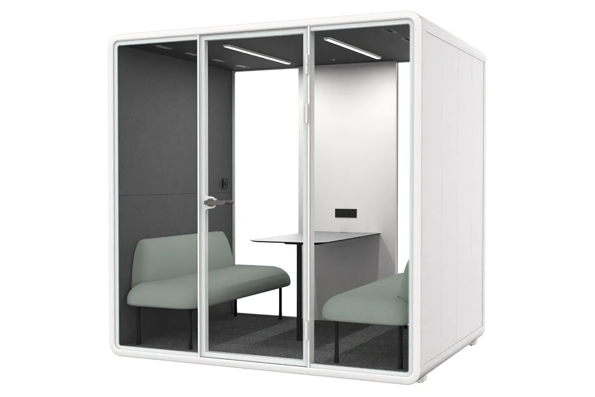 Nest 4 Person Meeting Booth [Echo Panel]