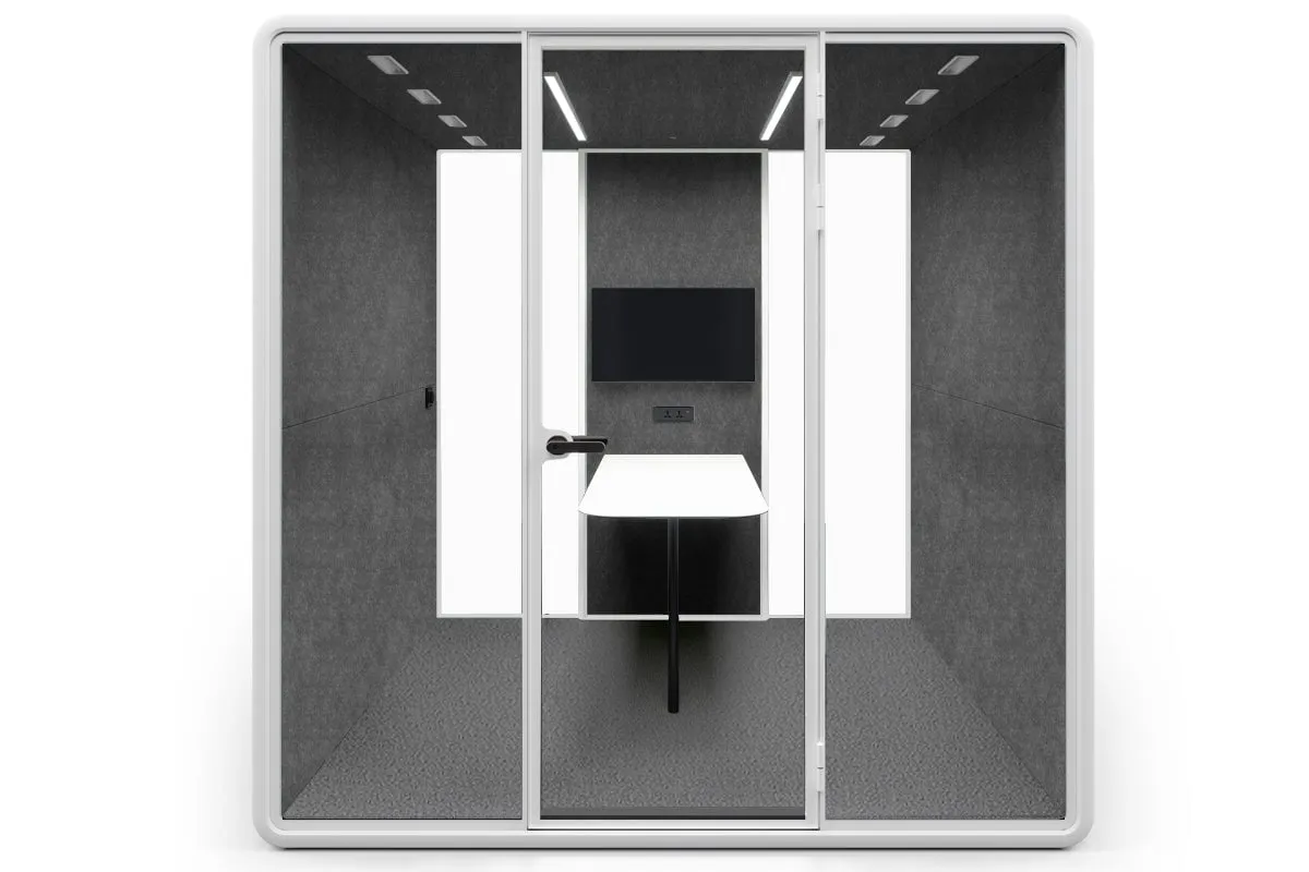 Nest 4 Person Meeting Booth [Echo Panel]