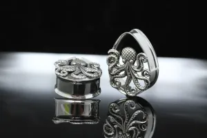 Octopus Teardrop Tunnels (Pair) - PSS178