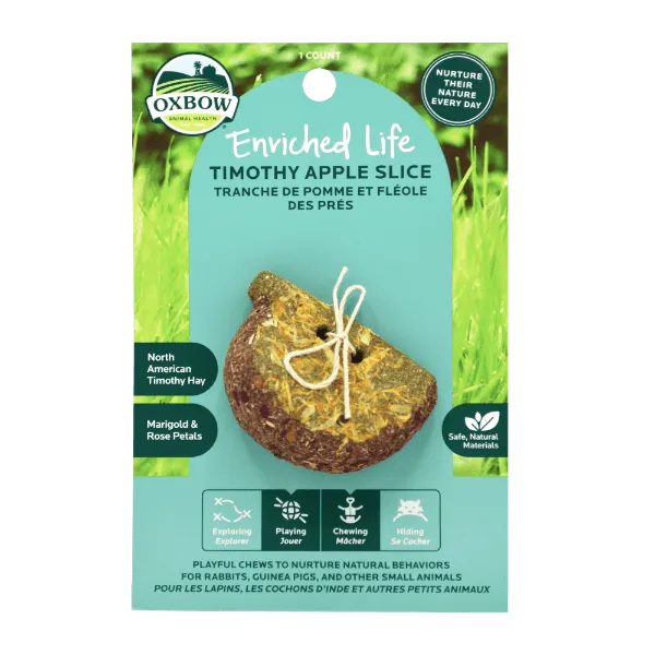 Oxbow Enriched Life - Timothy Apple Slice