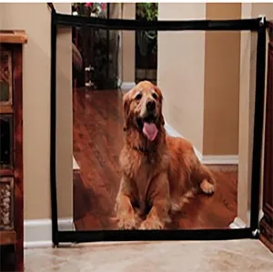 Portable Folding Pet Separation Barrier Dog Obstacle Safety Fence  Valla para perros y mascotas, puerta de seguridad