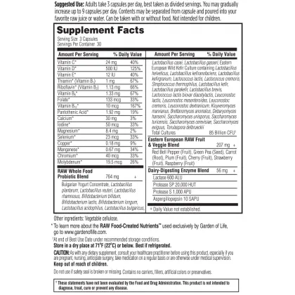 RAW Probiotics Women 90 vcaps by Garden Of Life