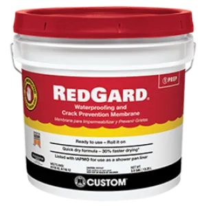 RedGard® Waterproofing and Crack Prevention Membrane 3.5 Gallon