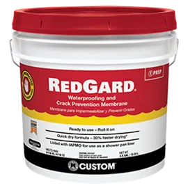 RedGard® Waterproofing and Crack Prevention Membrane 3.5 Gallon