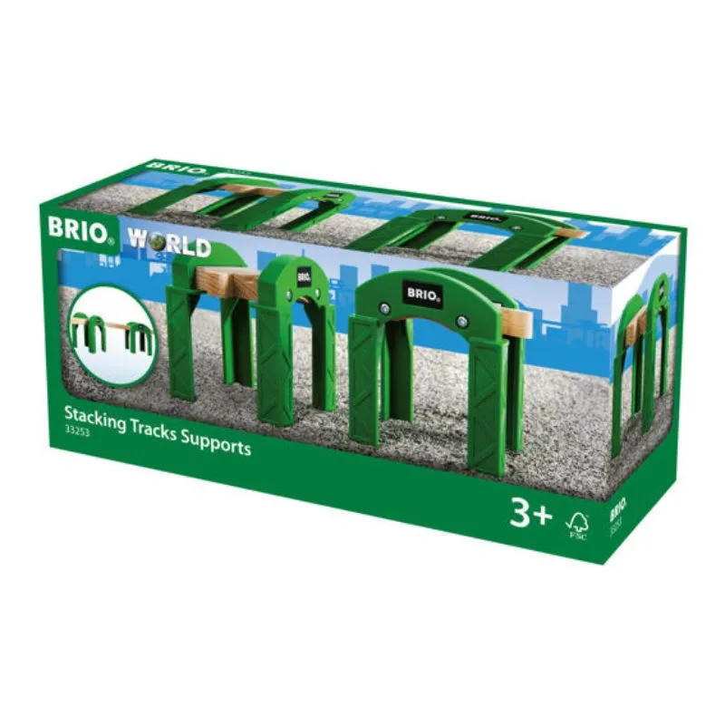 Stacking Train Track Supports