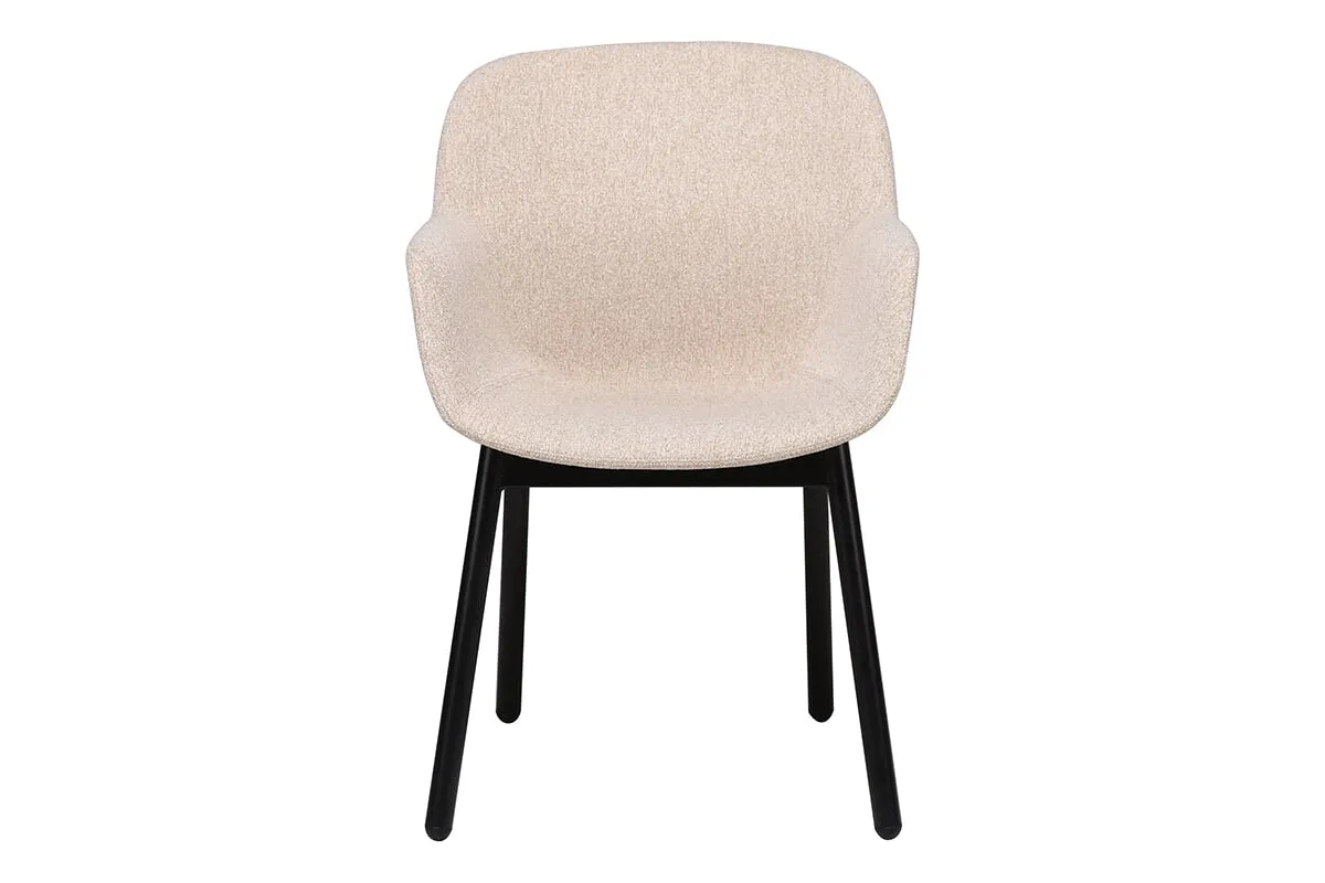Tommy Tub Fabric Chair   - 4 Leg Base