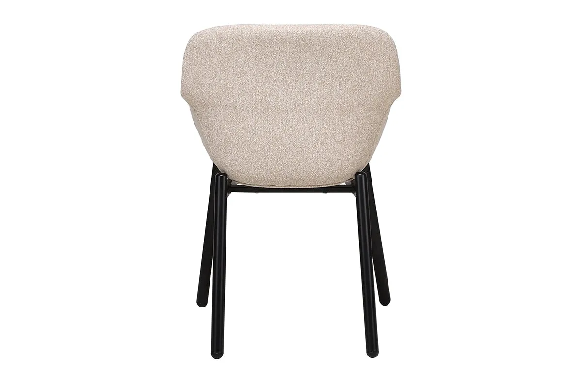 Tommy Tub Fabric Chair   - 4 Leg Base