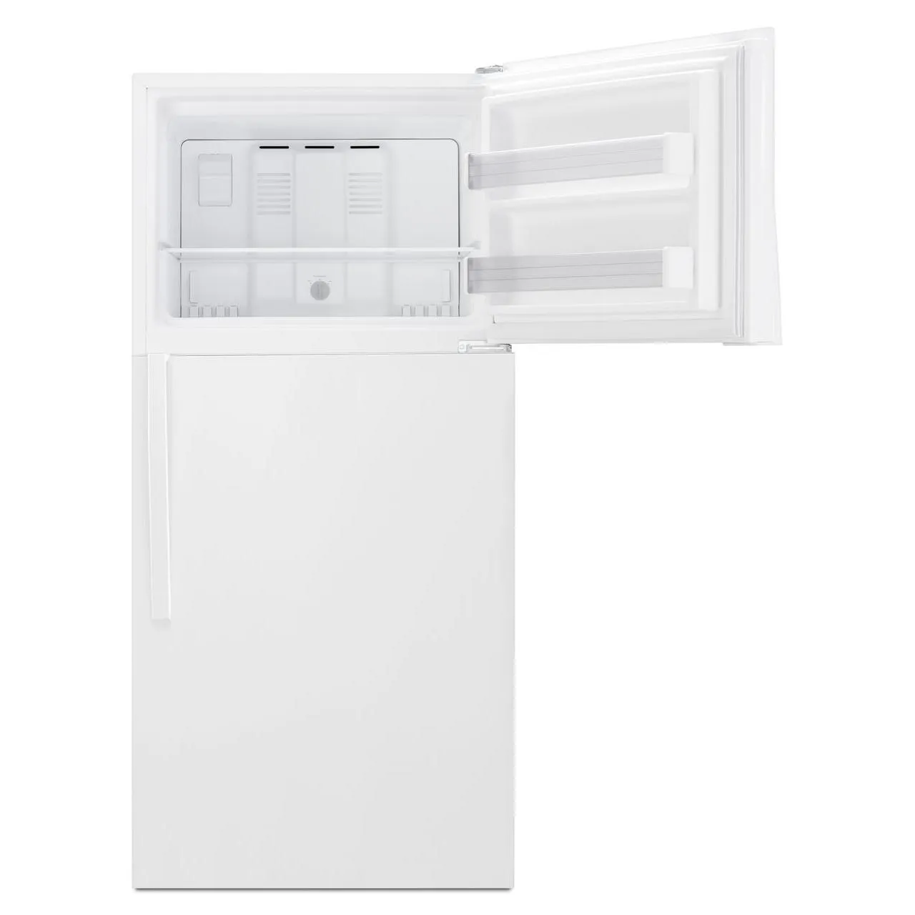 Whirlpool 30-inch, 19.14 cu.ft. Freestanding Top Freezer Refrigerator with Flexi-Slide™ Bin WRT519SZDW