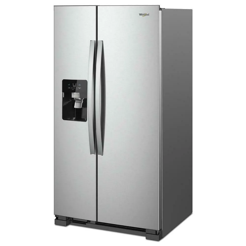 Whirlpool WRS321SDHZ 33-inch Wide Side-by-Side Refrigerator - 21 cu. ft.