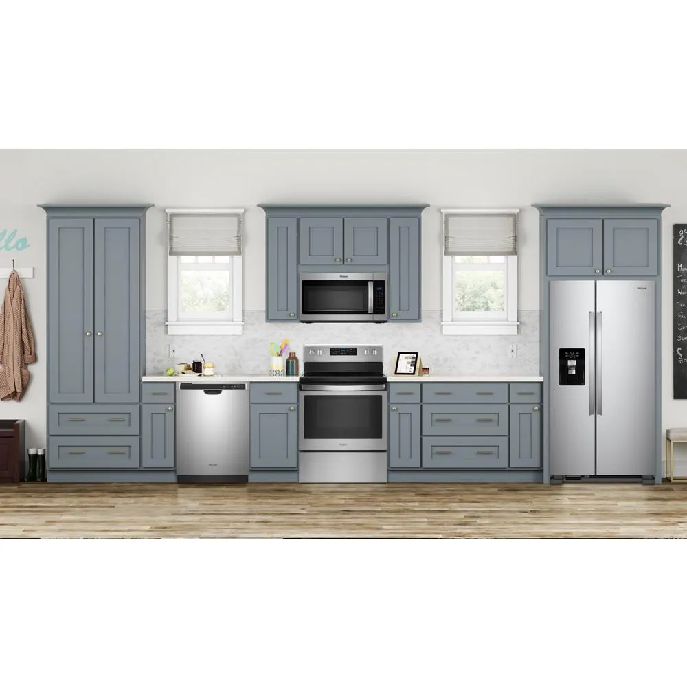 Whirlpool WRS321SDHZ 33-inch Wide Side-by-Side Refrigerator - 21 cu. ft.