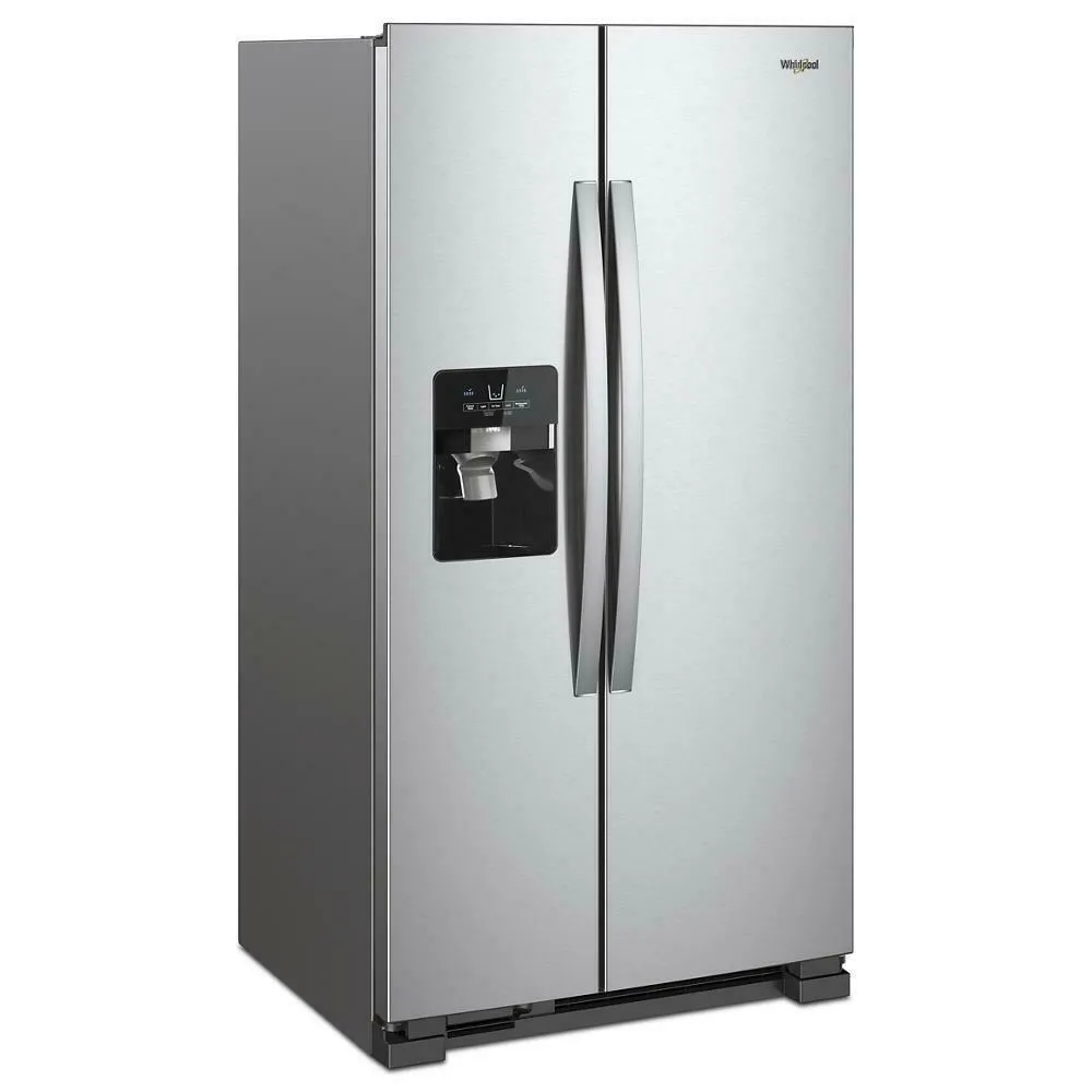 Whirlpool WRS321SDHZ 33-inch Wide Side-by-Side Refrigerator - 21 cu. ft.