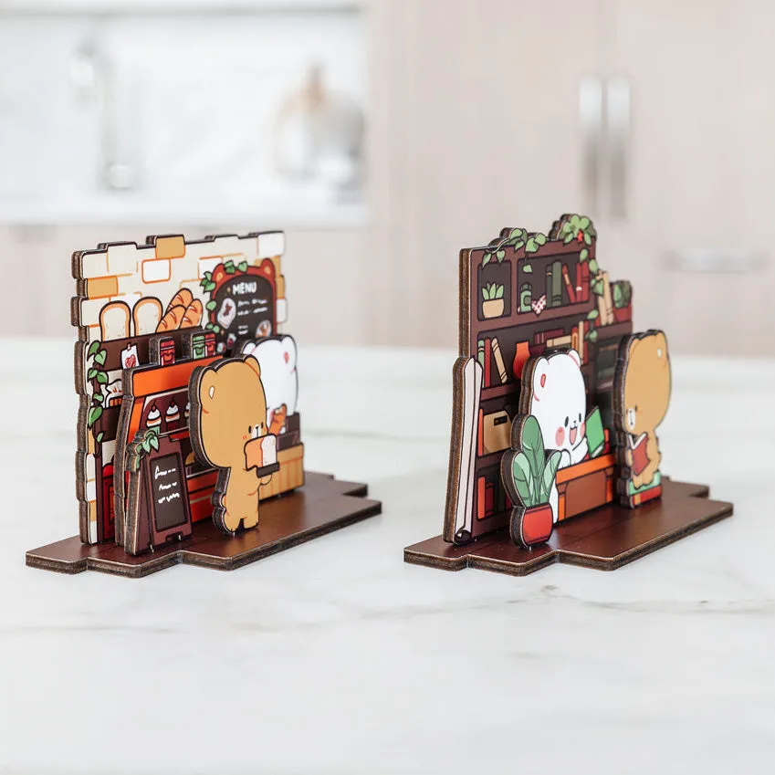 Wooden Standee - Cozy Bakery