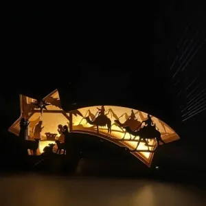 Wooden Wonderlights - Christmas Ornaments