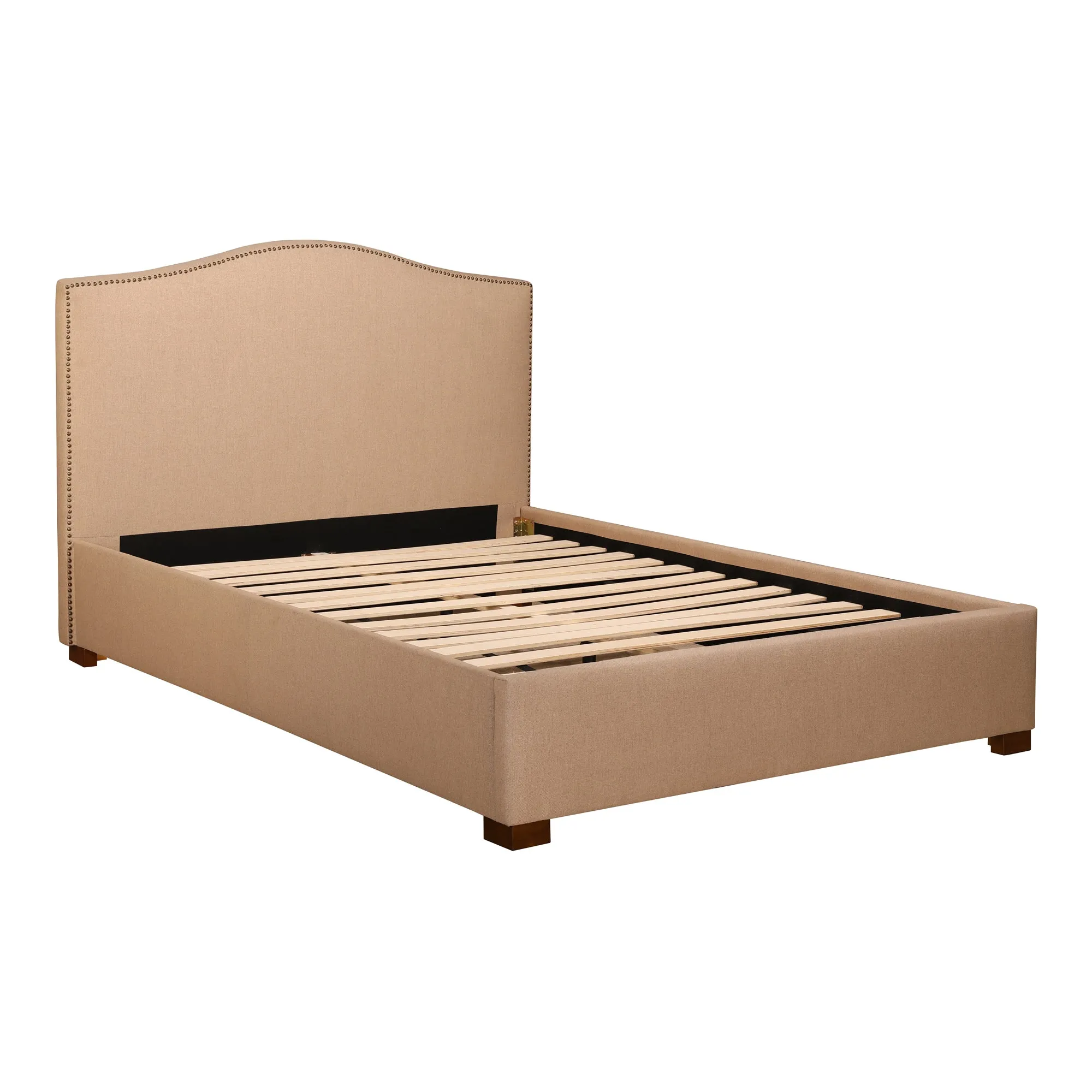 Zale King Bed Oatmeal